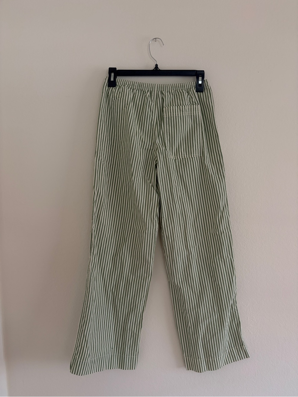 Urban Outfitters BDG Green and White Striped Wide-Leg Pants - Picture 6 of 9